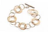 pulseira rommanel circulos vazados - 550788 22 00