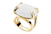 REF 511241 ANEL FORMADO POR PEDRA NATURAL OVAL COM GARRAS